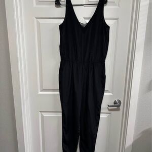 Black Mango Jump Suit